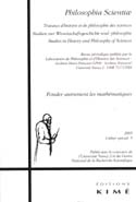 Philosophia Scientiae, cahier spécial no 05